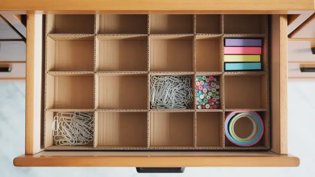 DIY Cardboard Drawer
