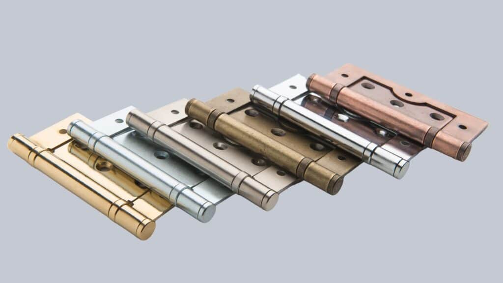 Door hinge materials Compared