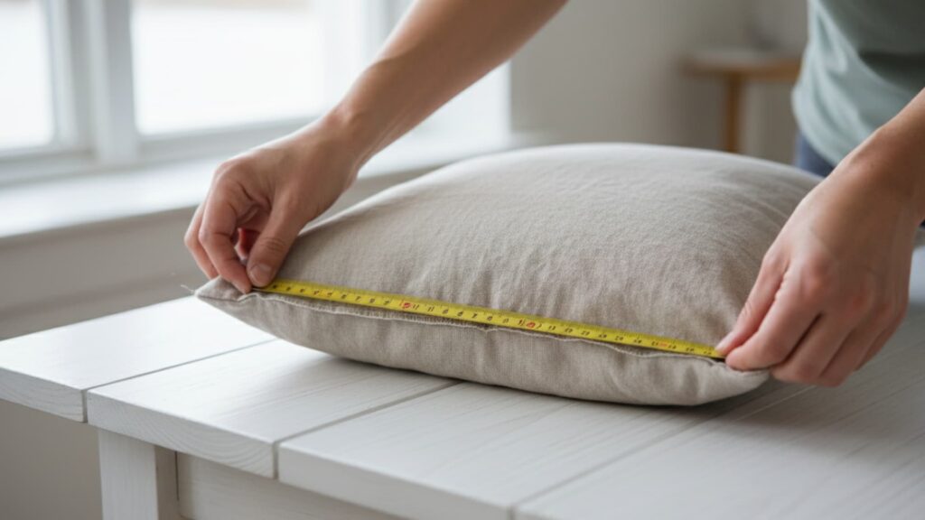 How to Measure Your Existing Pillows at Home