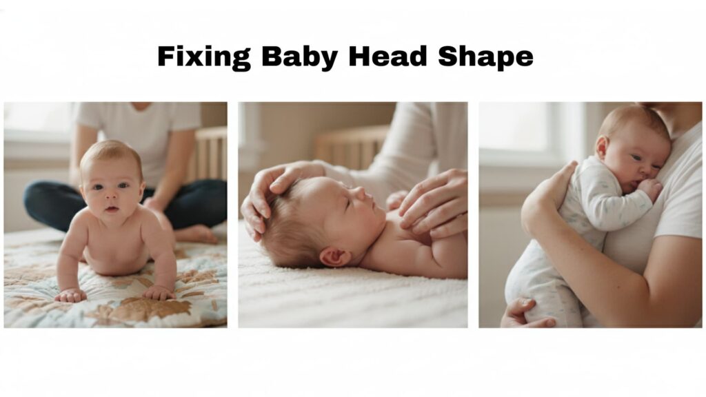 How to fix baby head shape