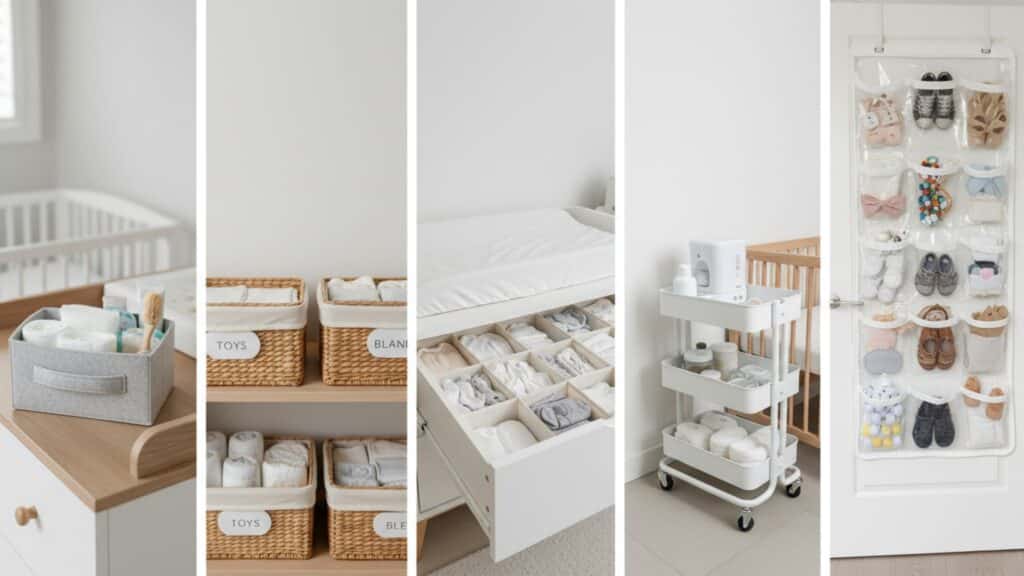 Nursery Storage and Organisation Ideas