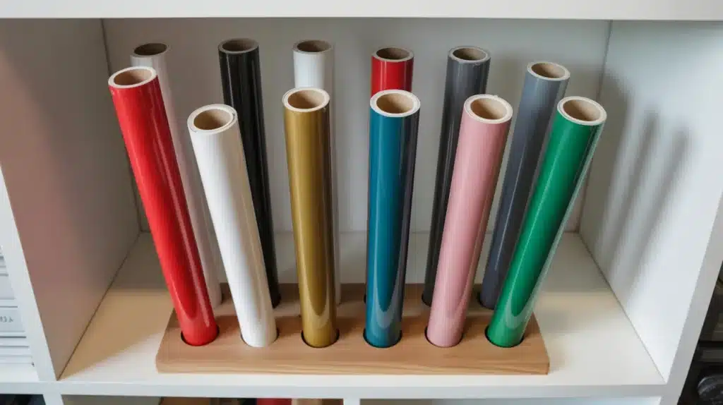 PVC Pipe Vinyl Roll Holder