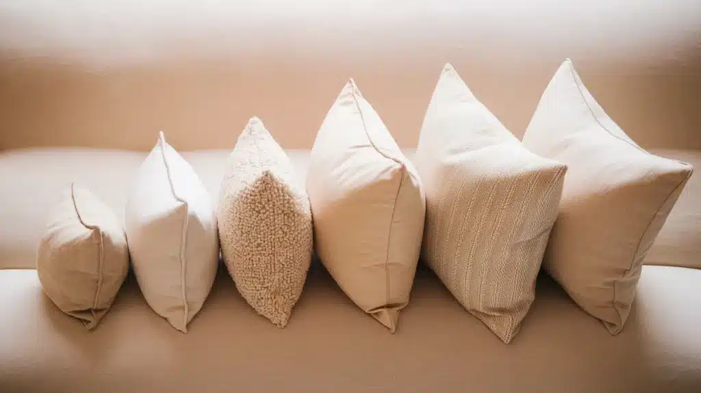 Square decorative pillow size