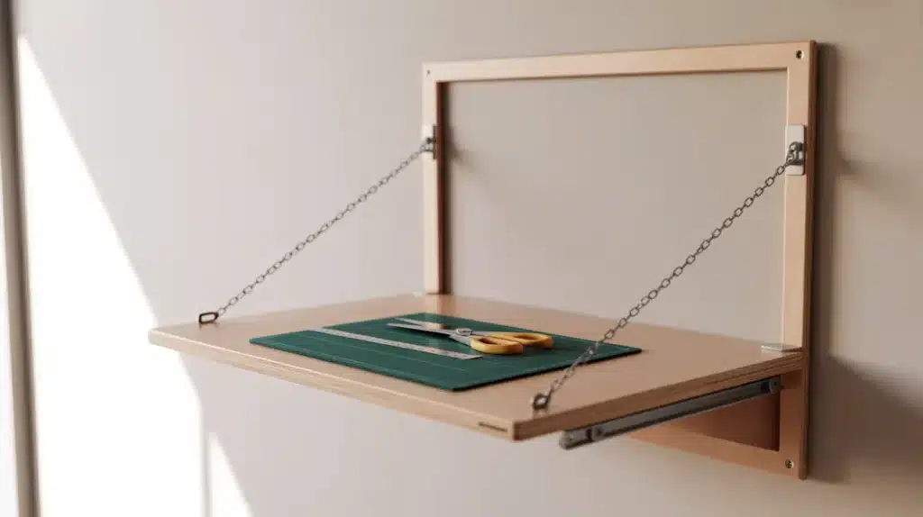 Wall Mounted Fold Down Desk