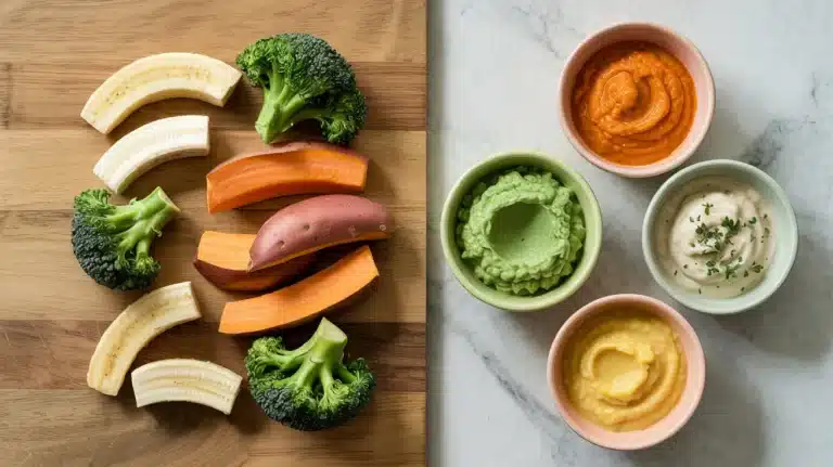 baby led weaning vs purees