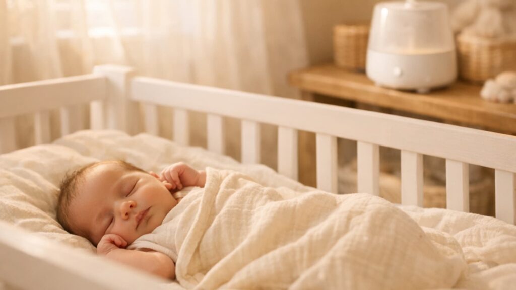 ideal humidity for baby