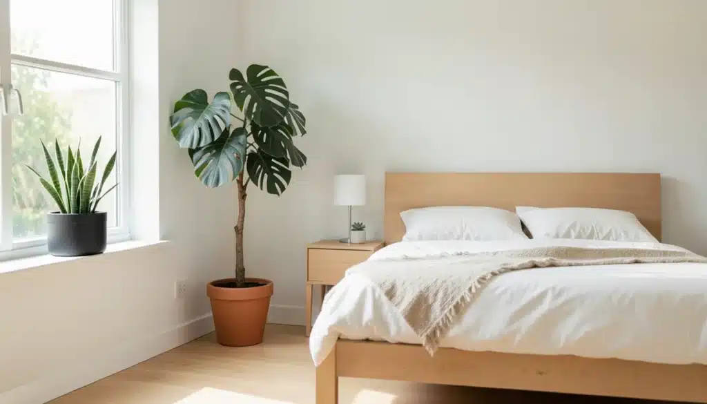 indoor plants mens bedroom decor