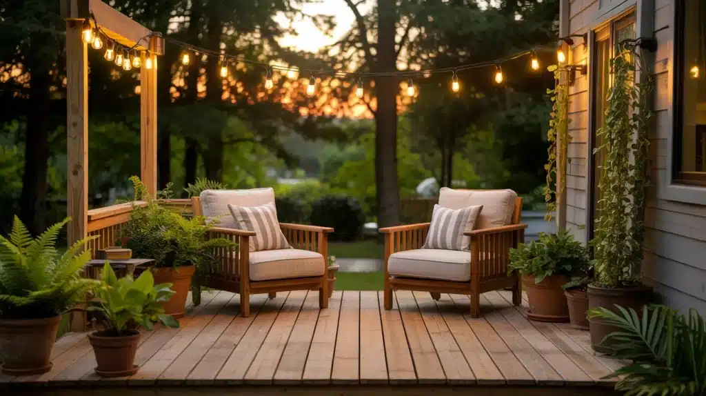inexpensive deck ideas