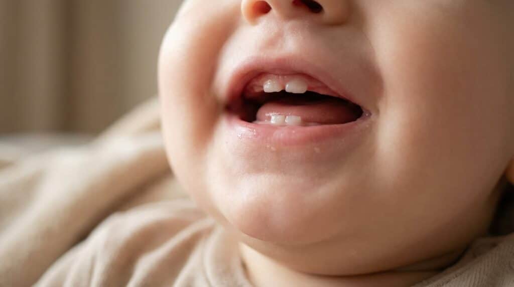 what if baby gets upper teeth first