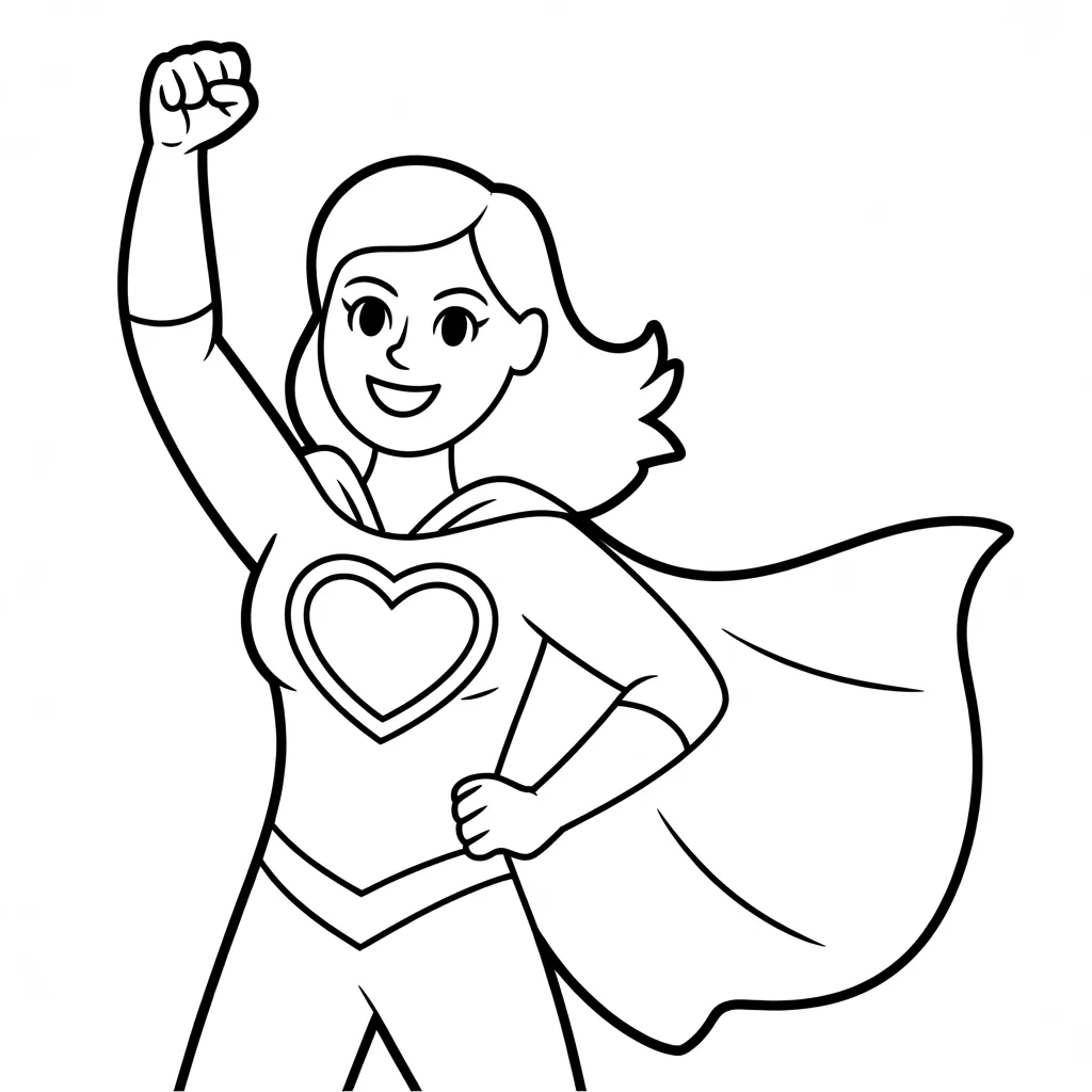 super-mom-wearing-a-cape-with-a-heart-logo