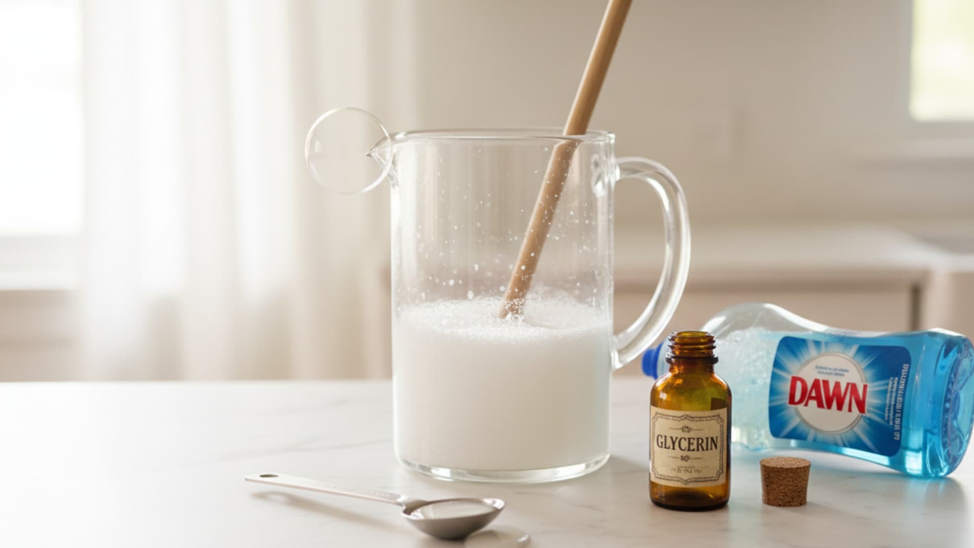Homemade-Bubble-Solution-With-Glycerin